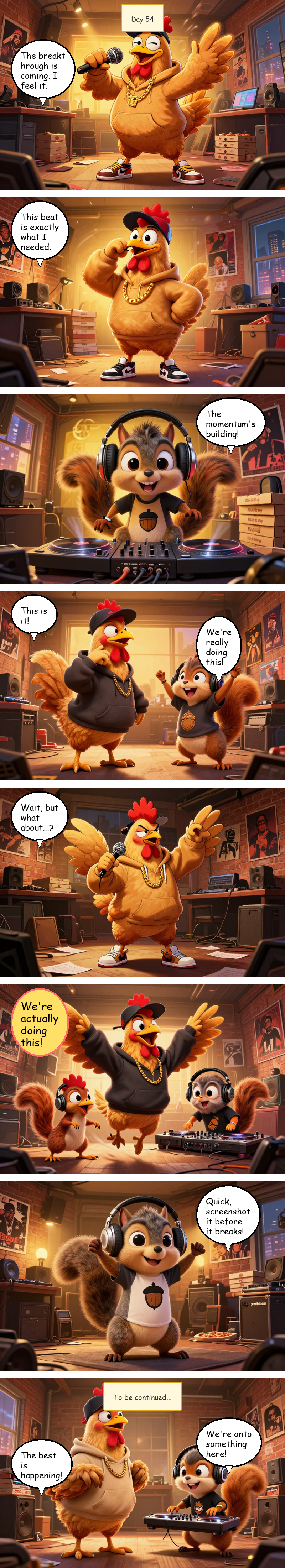 Mac Pollo's Rap Journey - Day 54: Day 54: The Grind