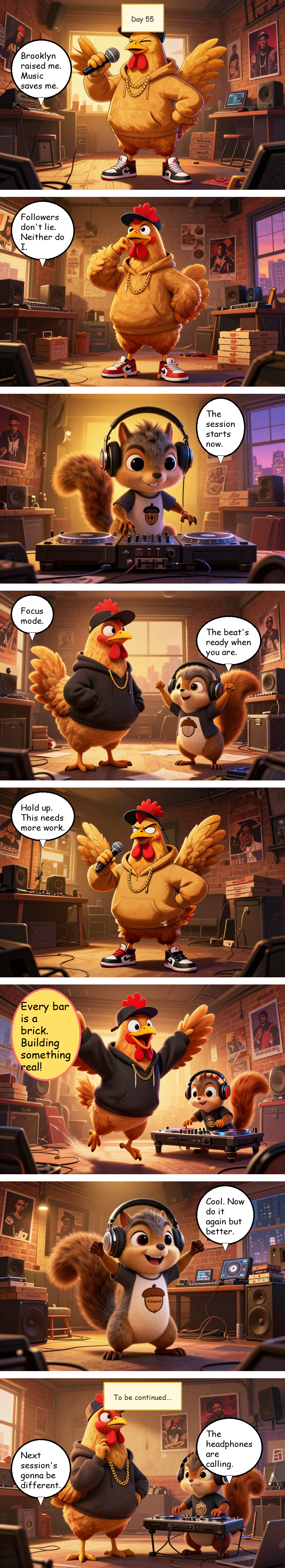 Mac Pollo's Rap Journey - Day 55: Day 55: The Grind