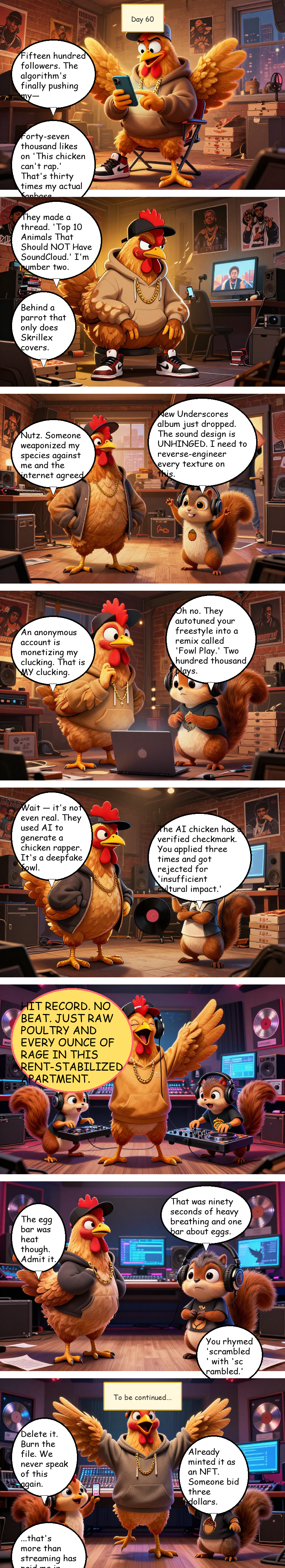 Mac Pollo's Rap Journey - Day 60: Day 60: Fowl Play