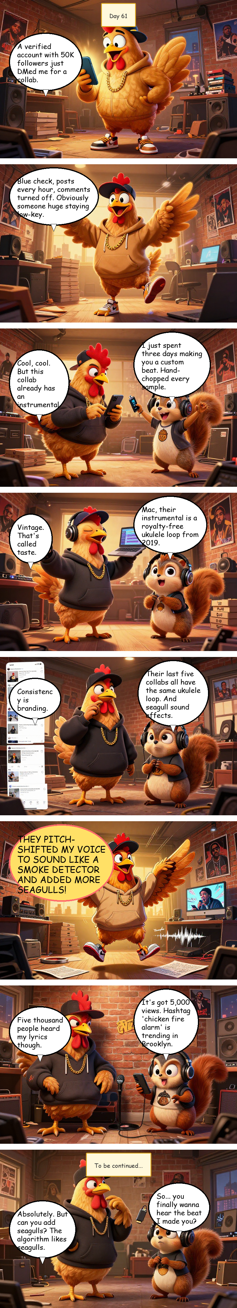 Mac Pollo's Rap Journey - Day 61: Day 61: The Blue Check