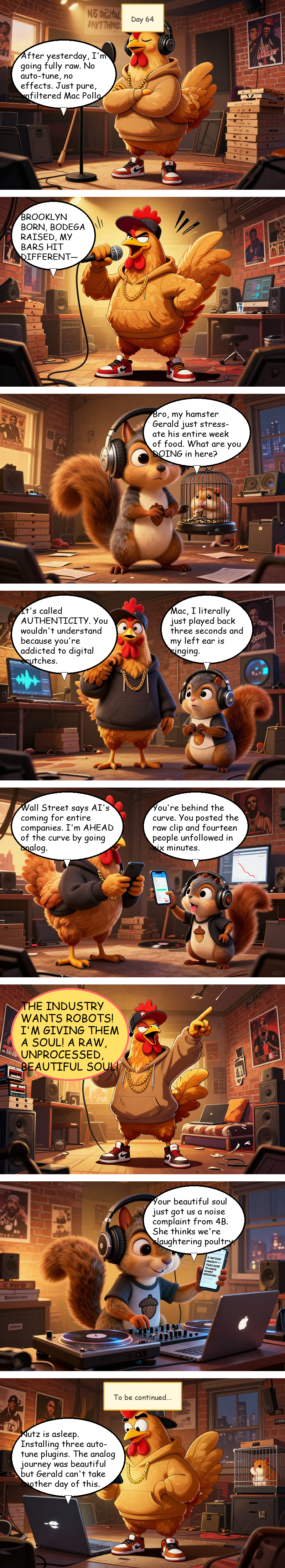 Mac Pollo's Rap Journey - Day 64: Day 64: Raw Dog