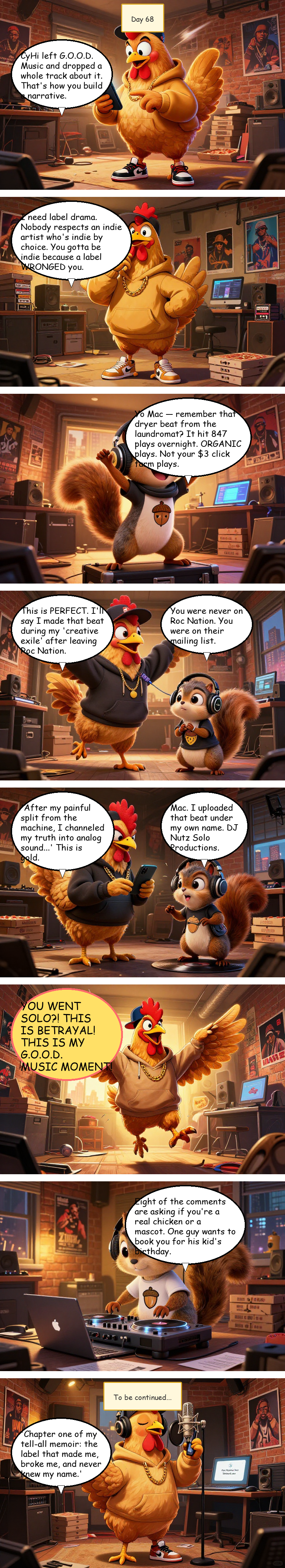 Mac Pollo's Rap Journey - Day 68: Day 68: The Fallout That Never Was