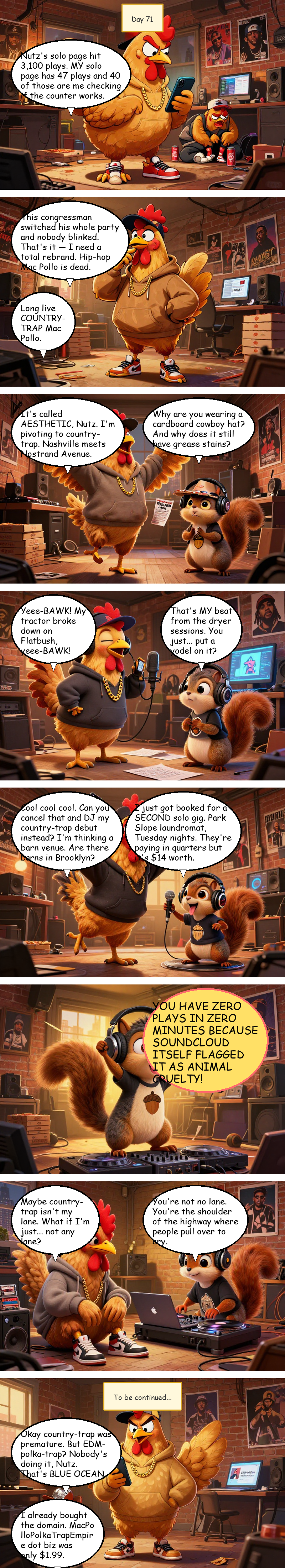 Mac Pollo's Rap Journey - Day 71: Day 71: The Rebrand