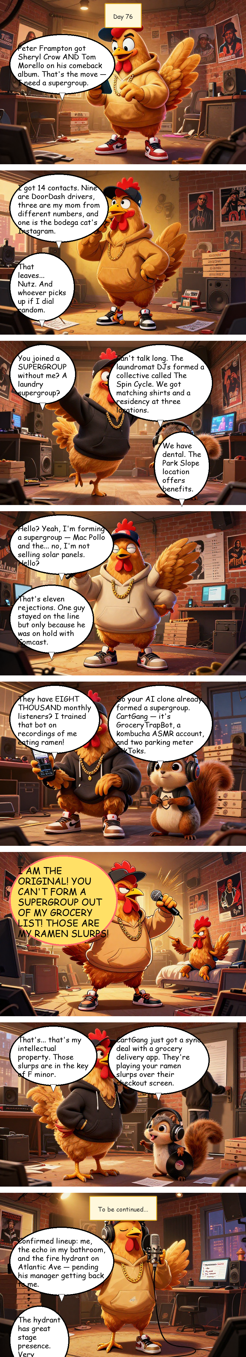 Mac Pollo's Rap Journey - Day 76: Day 76: The Supergroup