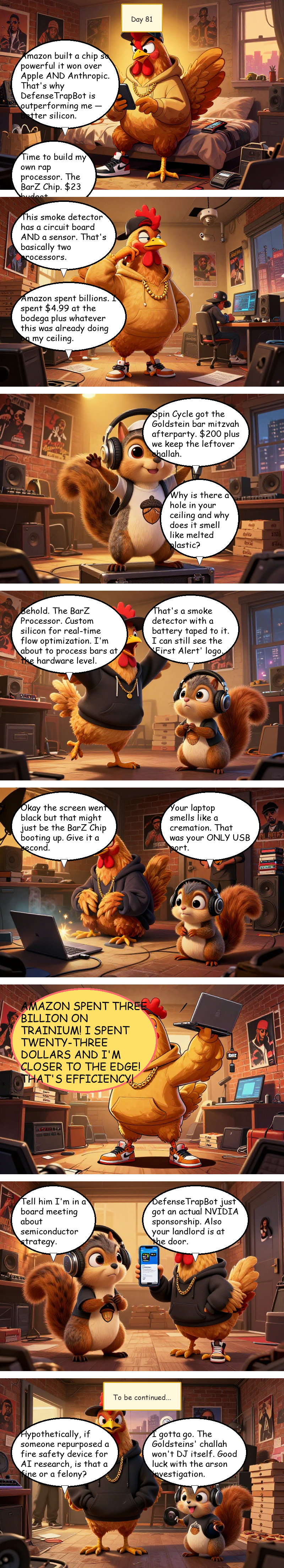 Mac Pollo's Rap Journey - Day 81: Day 81: Silicon Bars