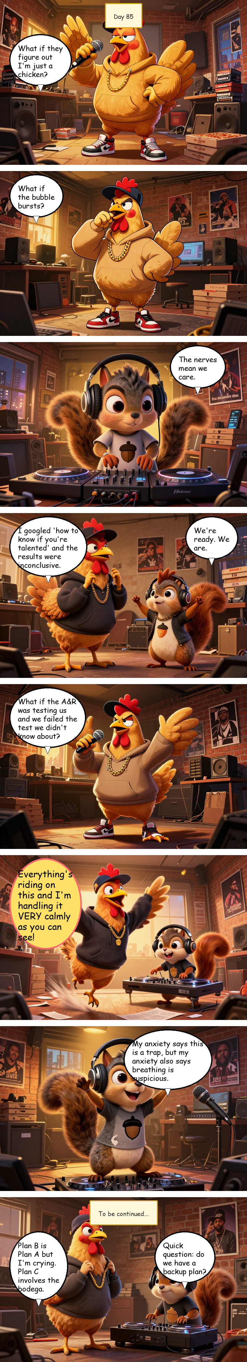 Mac Pollo's Rap Journey - Day 85: Day 85: Rent Week Bars