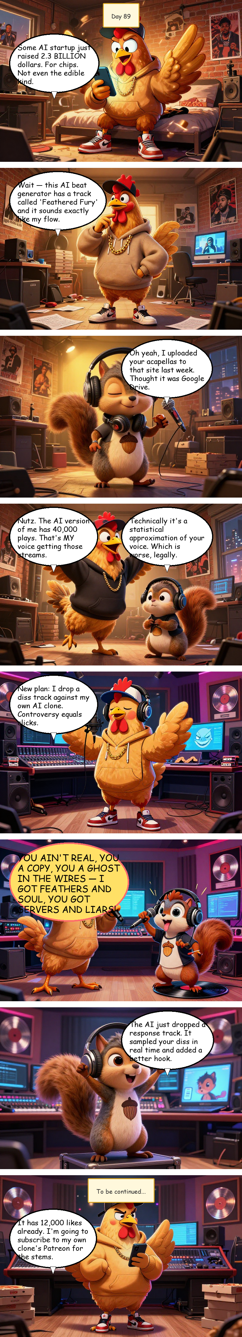 Mac Pollo's Rap Journey - Day 89: Day 89: The Algorithm Knows