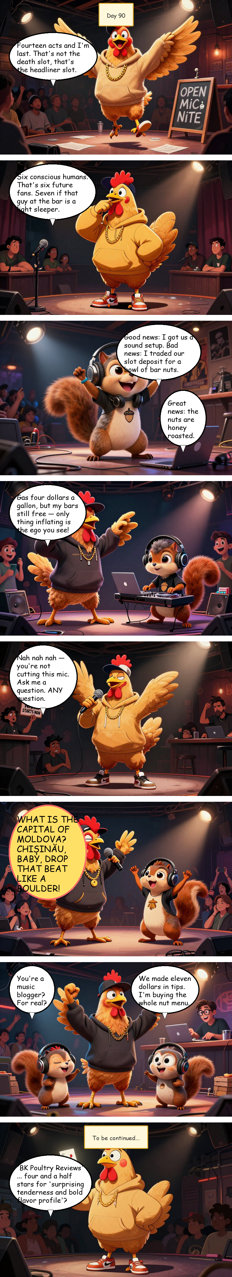 Mac Pollo's Rap Journey - Day 90: Day 90: Open Mic Surgery