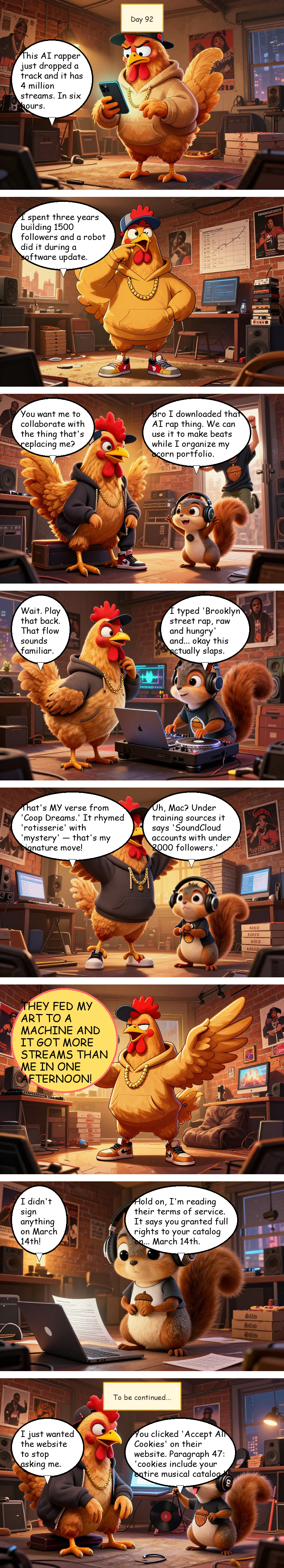 Mac Pollo's Rap Journey - Day 92: Day 92: Terms and Conditions