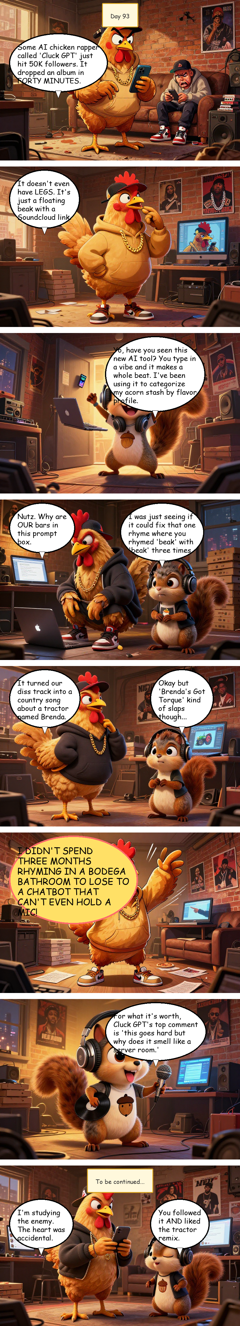 Mac Pollo's Rap Journey - Day 93: Day 93: Ghost in the Machine