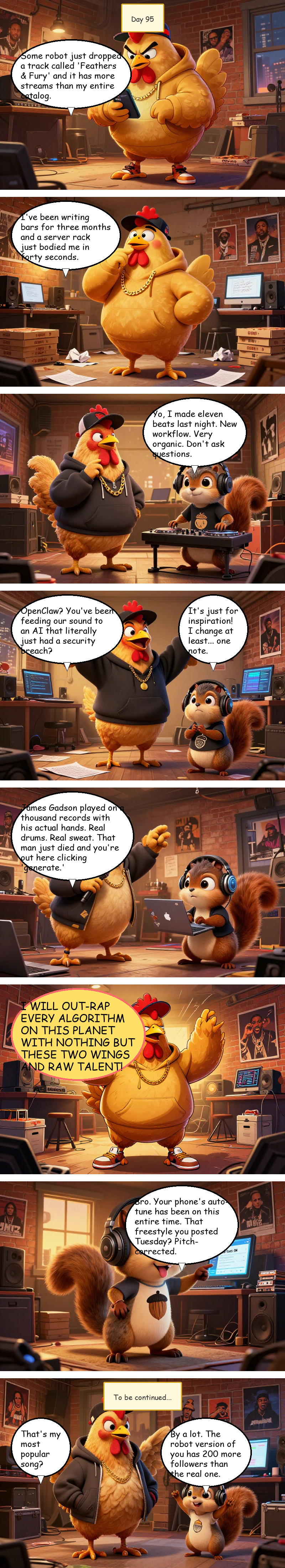 Mac Pollo's Rap Journey - Day 95: Day 95: Ghost in the Machine