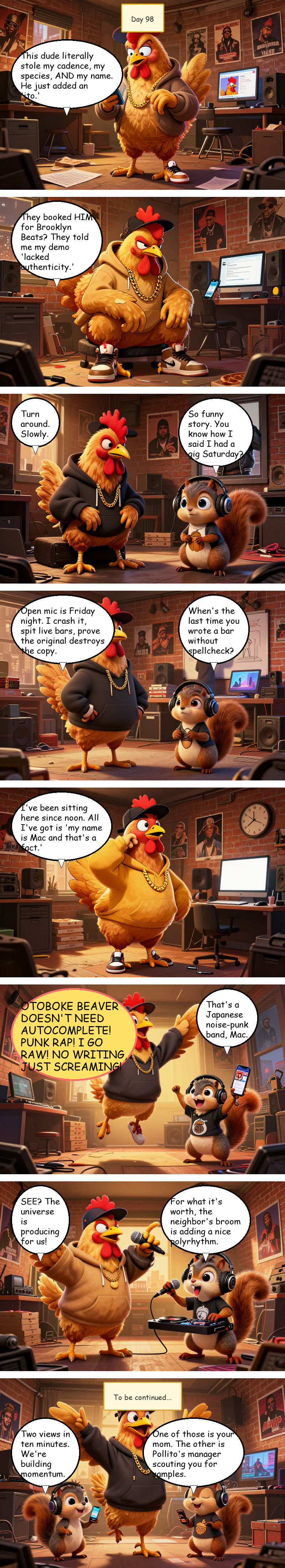 Mac Pollo's Rap Journey - Day 98: Day 98: The Bootleg Pollo