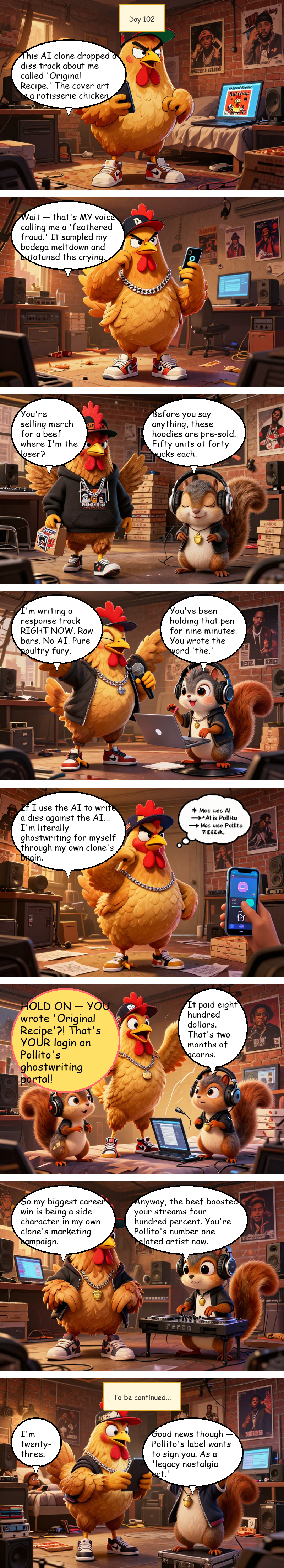 Mac Pollo's Rap Journey - Day 102: Day 102: Original Recipe