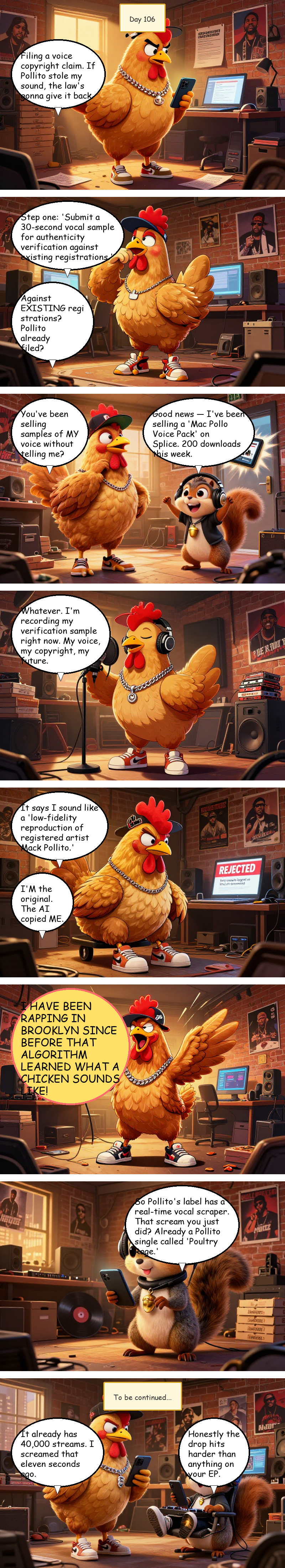 Mac Pollo's Rap Journey - Day 106: Day 106: Voice Claim