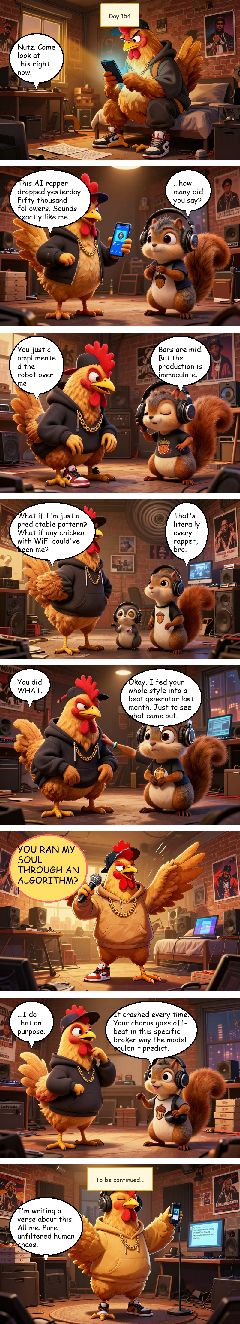 Mac Pollo's Rap Journey - Day 154: The Algorithm Can't Catch This Broken Beat