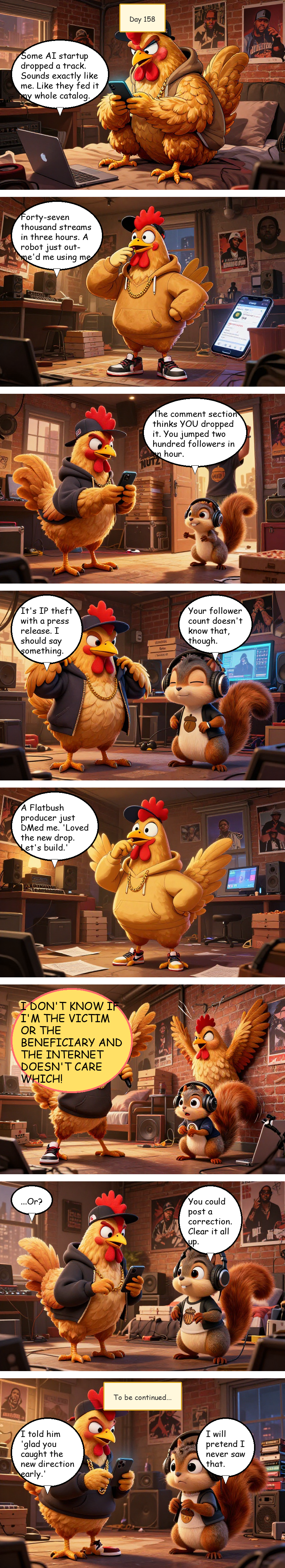 Mac Pollo's Rap Journey - Day 158: Who Clucked That?