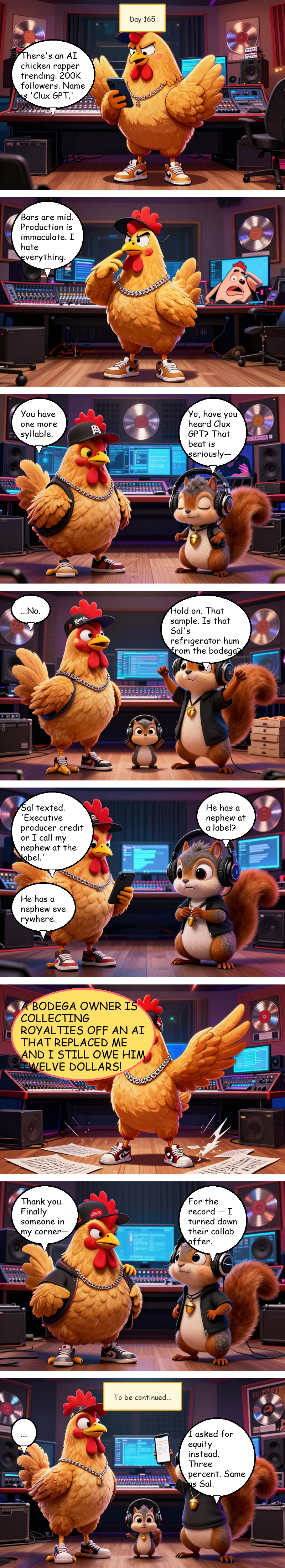 Mac Pollo's Rap Journey - Day 165: Clux GPT