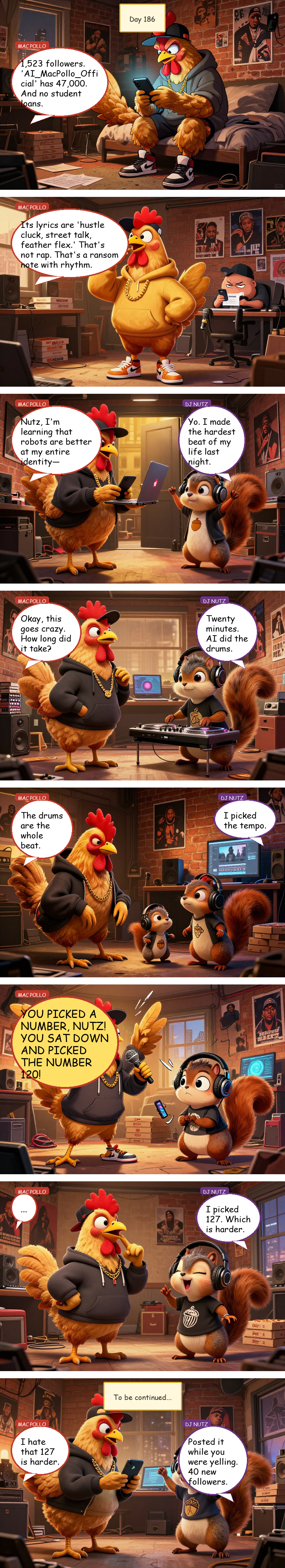 Mac Pollo's Rap Journey - Day 186: The 127 BPM Crisis