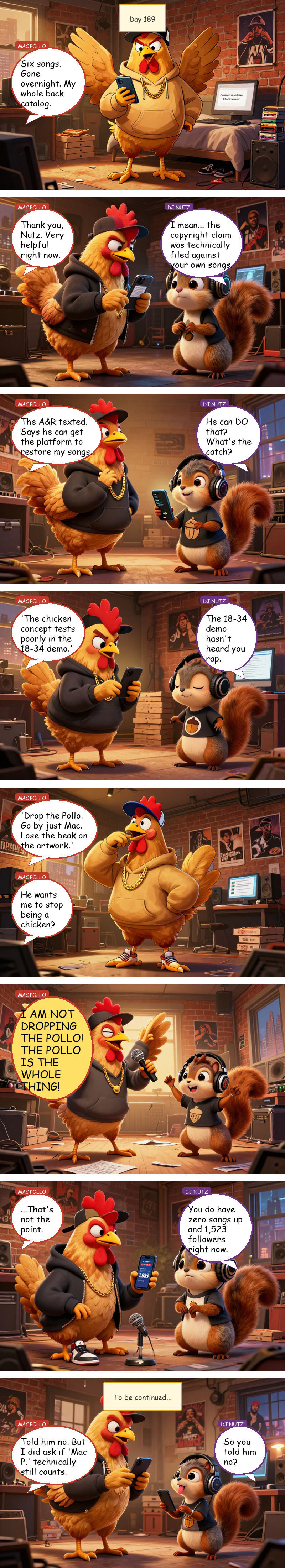 Mac Pollo's Rap Journey - Day 189: Drop the Pollo
