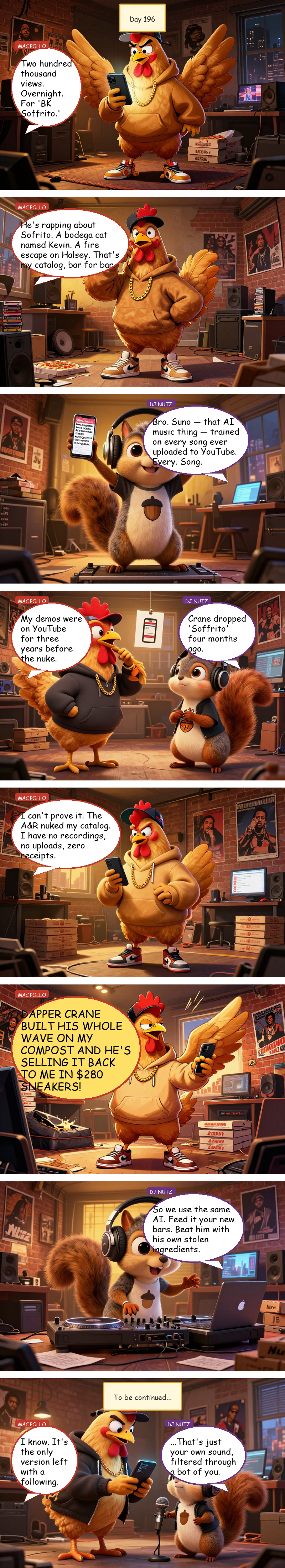 Mac Pollo's Rap Journey - Day 196: The Algorithm Ate My Soul First
