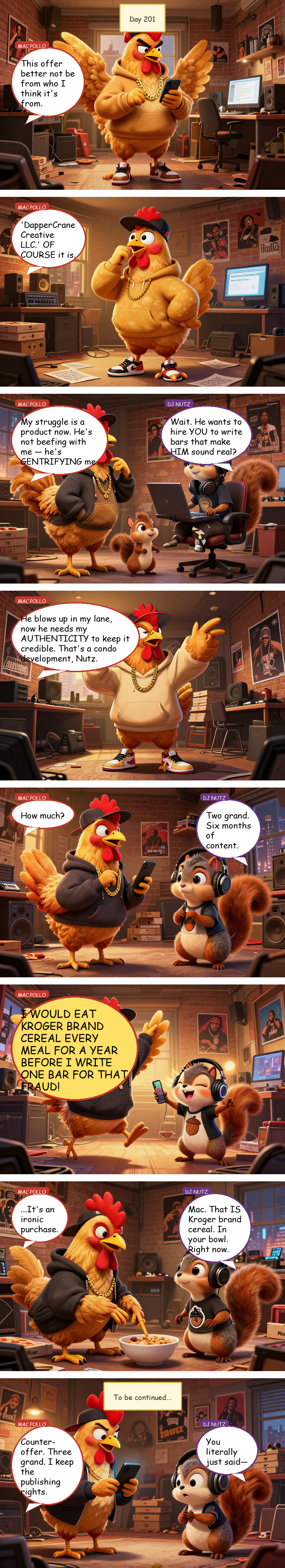 Mac Pollo's Rap Journey - Day 201: Gentrification of the Bars