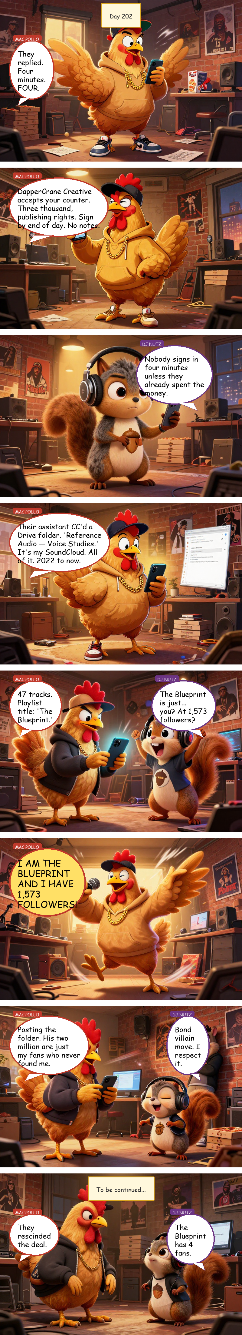 Mac Pollo's Rap Journey - Day 202: The Blueprint Has 4 Fans