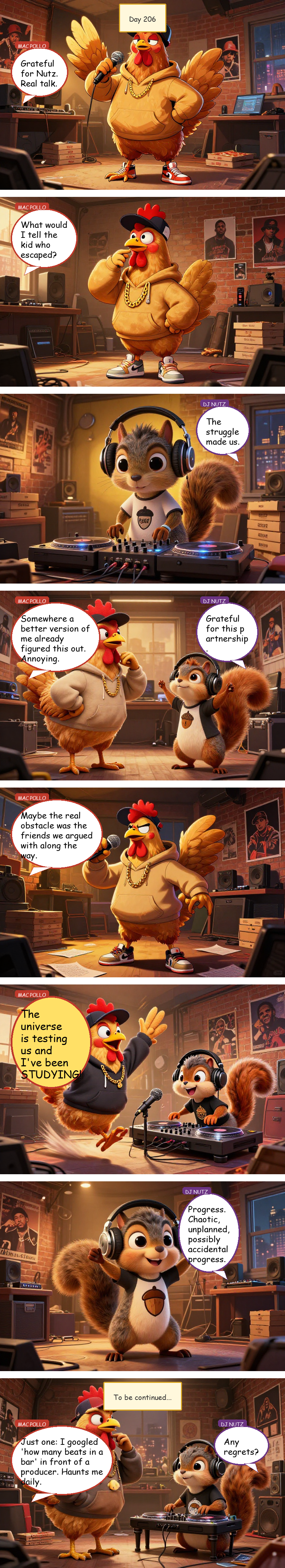 Mac Pollo's Rap Journey - Day 206: The Collab DM