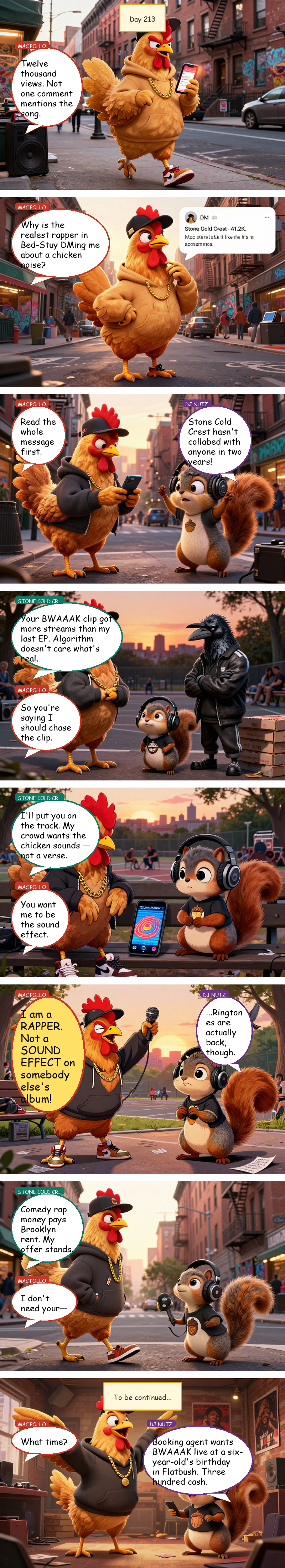 Mac Pollo's Rap Journey - Day 213: Sound Effect