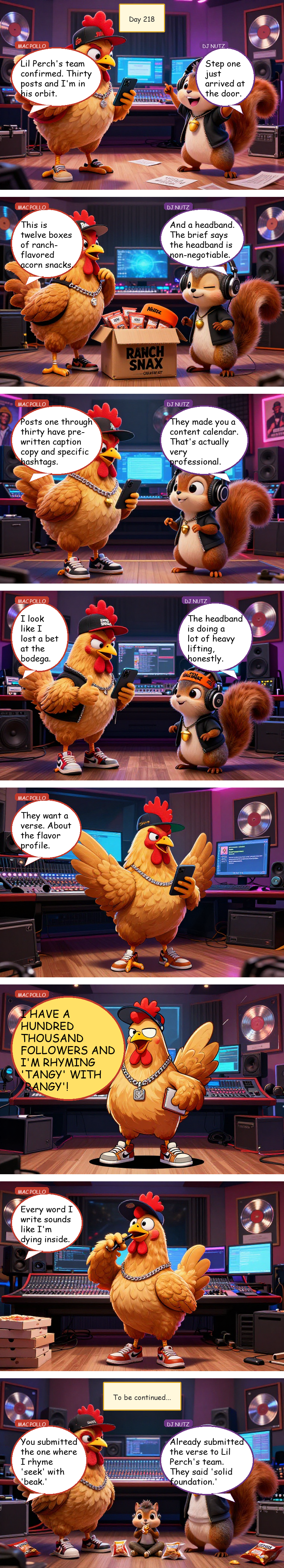 Mac Pollo's Rap Journey - Day 218: The Flavor Profile