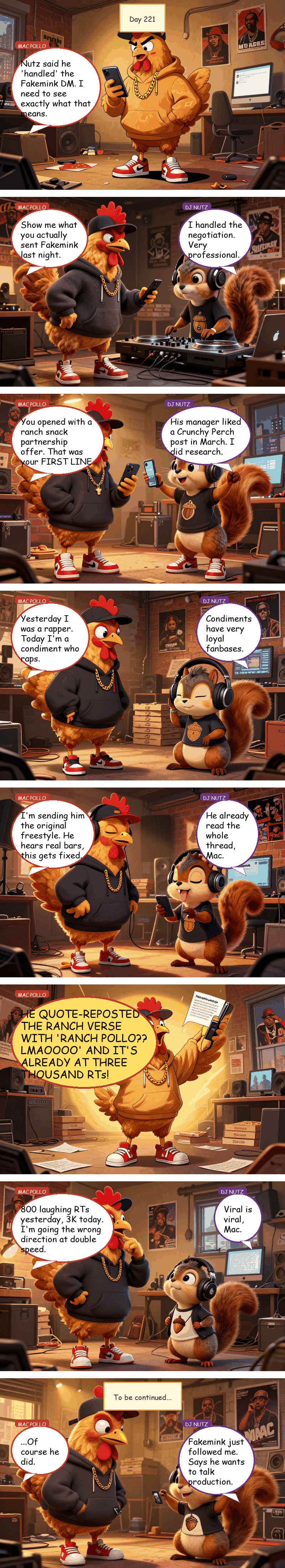 Mac Pollo's Rap Journey - Day 221: The Negotiator