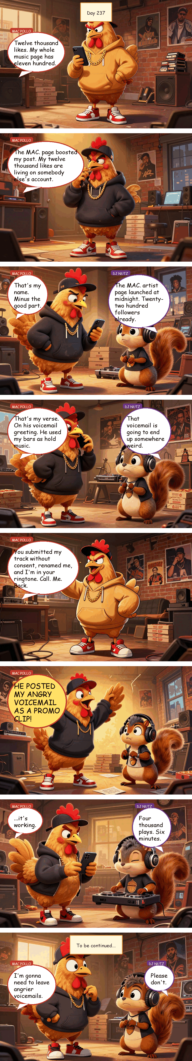 Mac Pollo's Rap Journey - Day 237: Promo Material