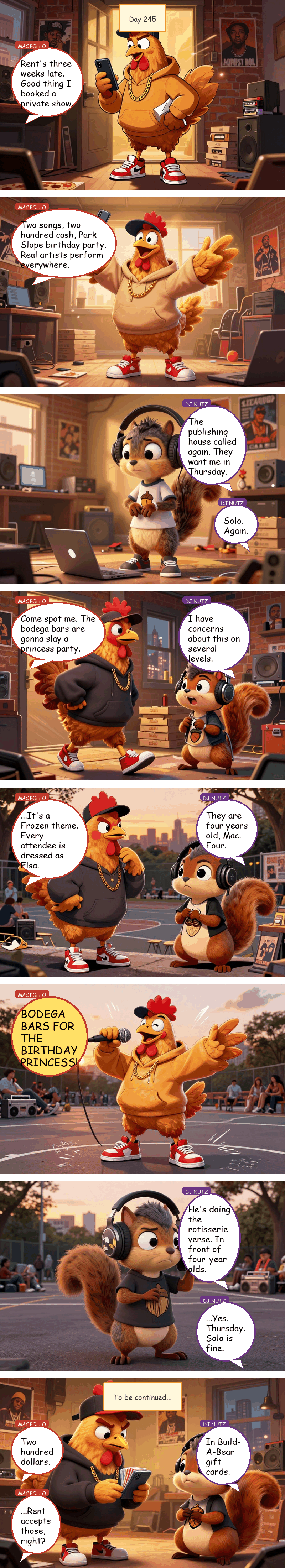 Mac Pollo's Rap Journey - Day 245: Park Slope, Baby