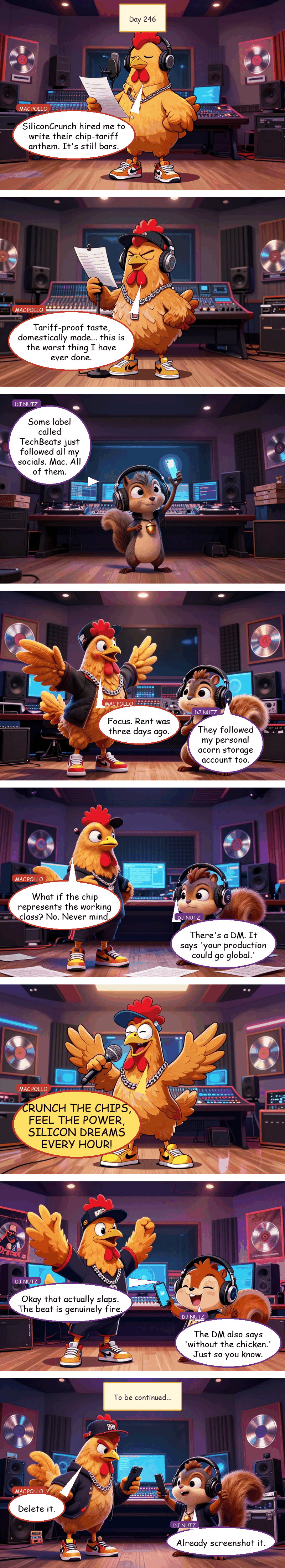 Mac Pollo's Rap Journey - Day 246: The SiliconCrunch Sessions
