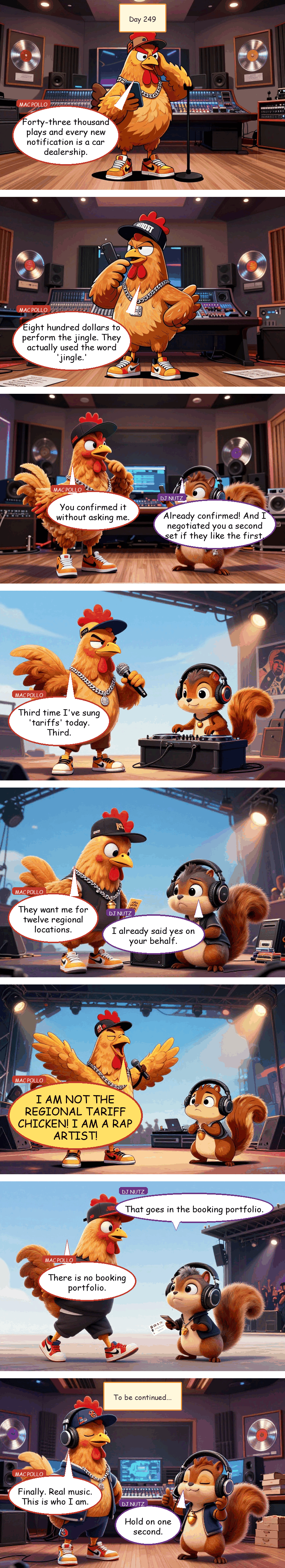 Mac Pollo's Rap Journey - Day 249: Regional Chicken