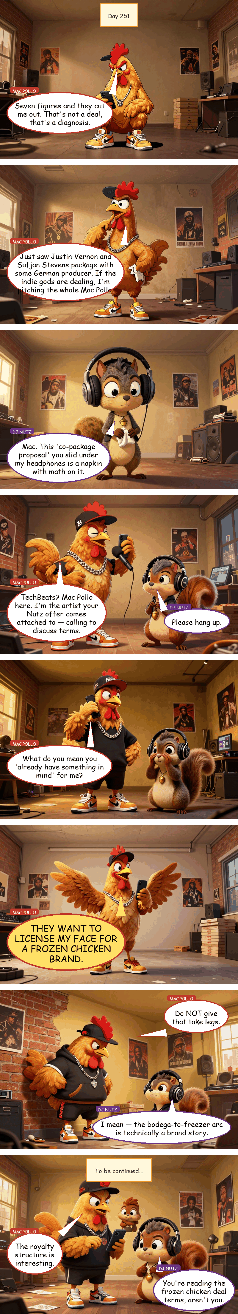 Mac Pollo's Rap Journey - Day 251: Licensed to Cluck