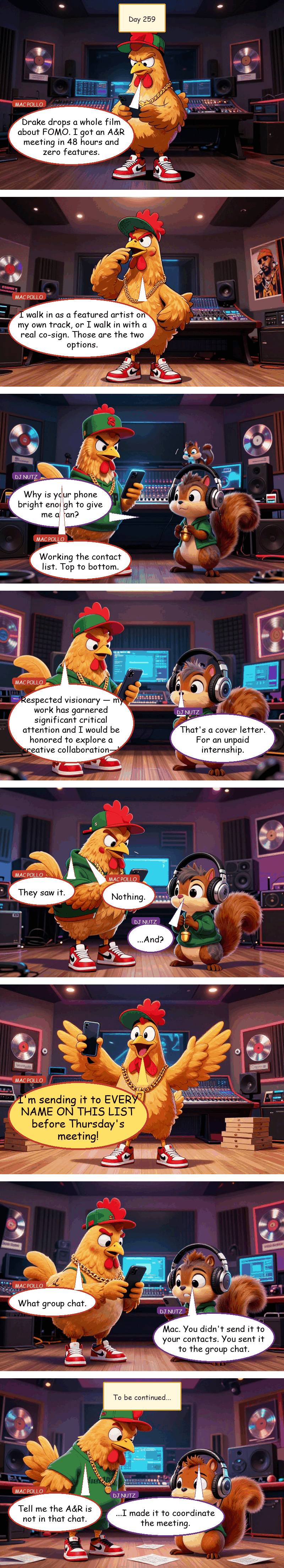 Mac Pollo's Rap Journey - Day 259: Left On Read