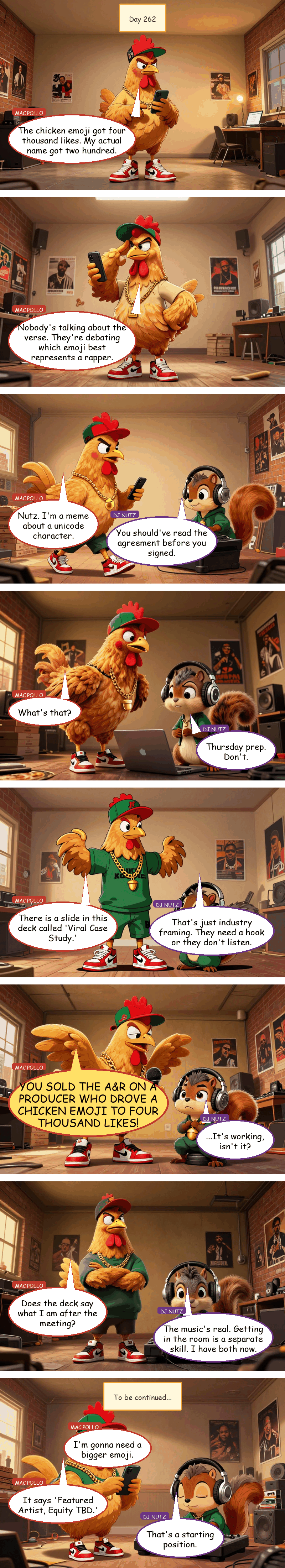 Mac Pollo's Rap Journey - Day 262: Equity TBD