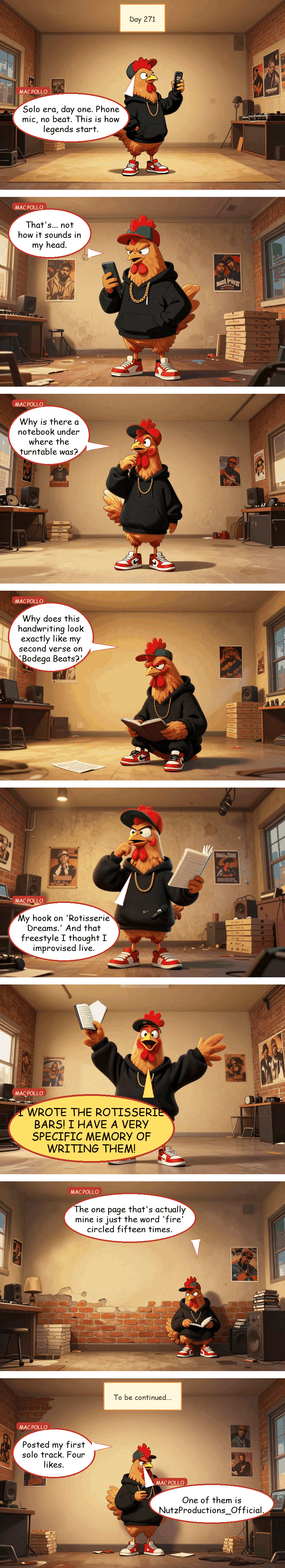 Mac Pollo's Rap Journey - Day 271: The Notebook