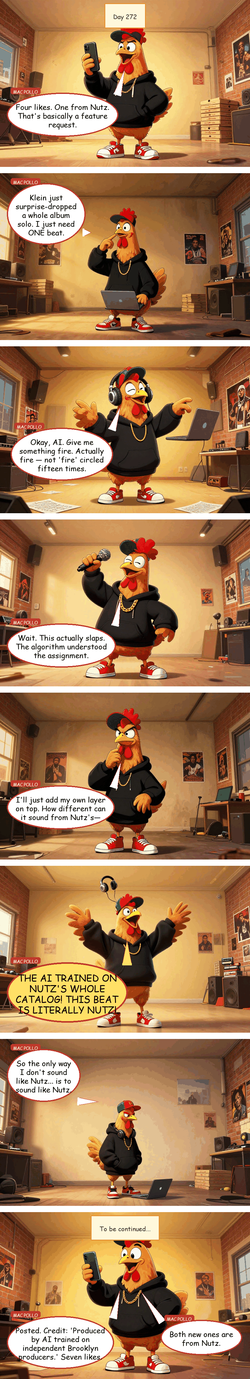 Mac Pollo's Rap Journey - Day 272: The Ghost in the Algorithm