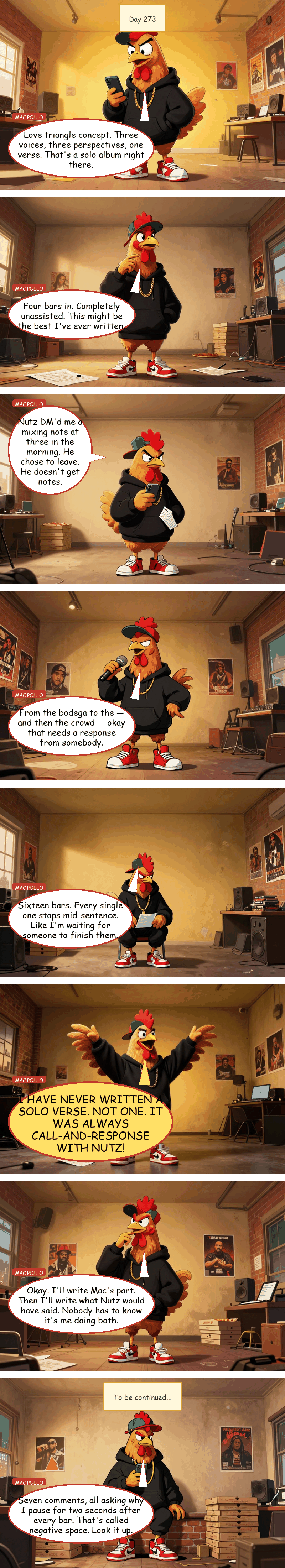 Mac Pollo's Rap Journey - Day 273: Call Without Response