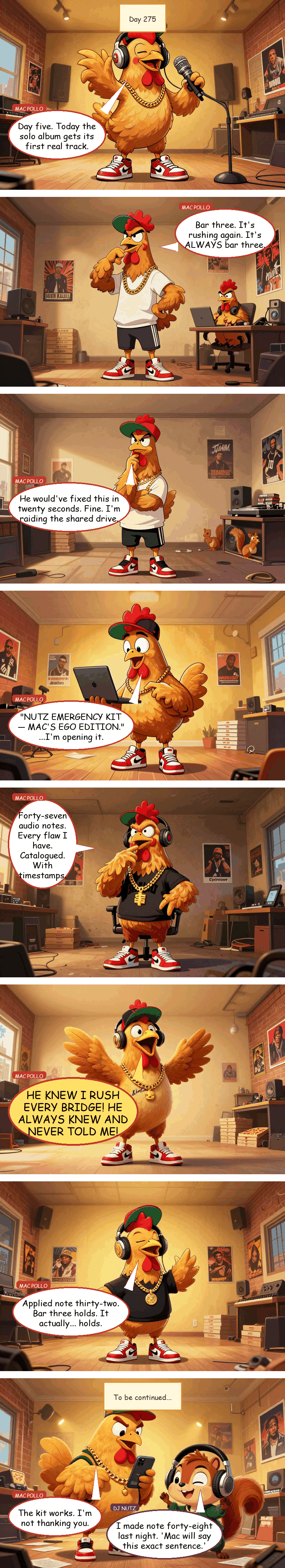 Mac Pollo's Rap Journey - Day 275: Note Forty-Eight