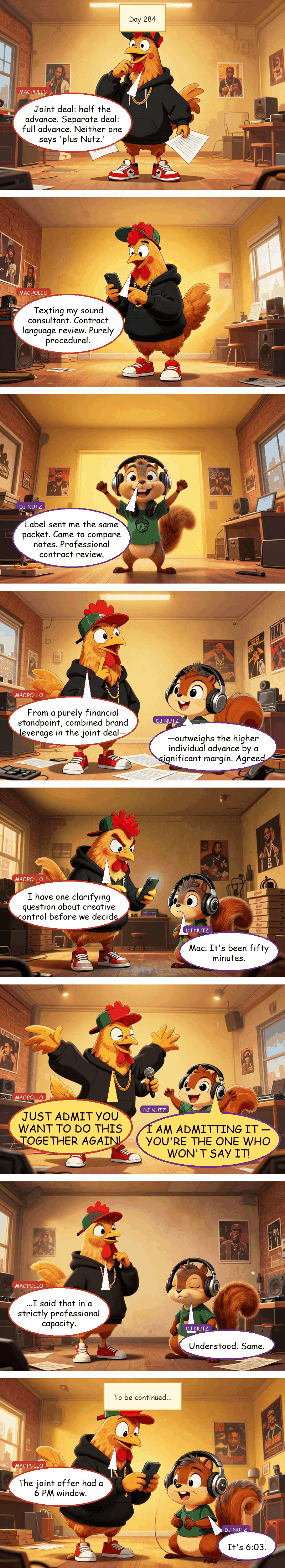 Mac Pollo's Rap Journey - Day 284: The 6 PM Window