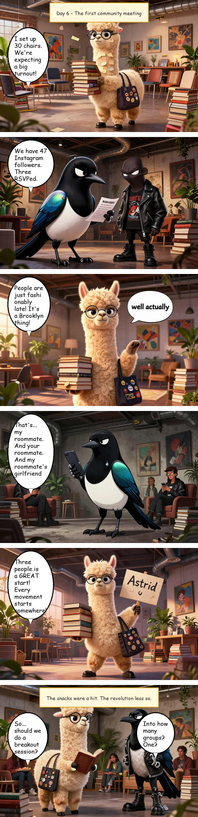 Solidarity House - Day 6: The First Meeting