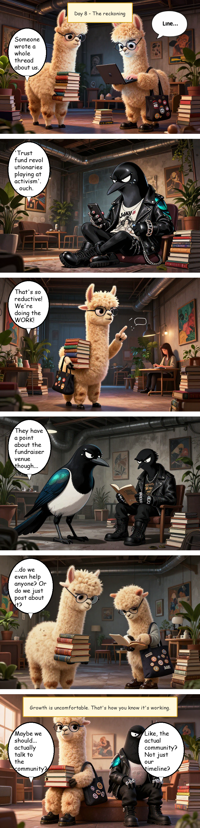 Solidarity House - Day 8: The Callout