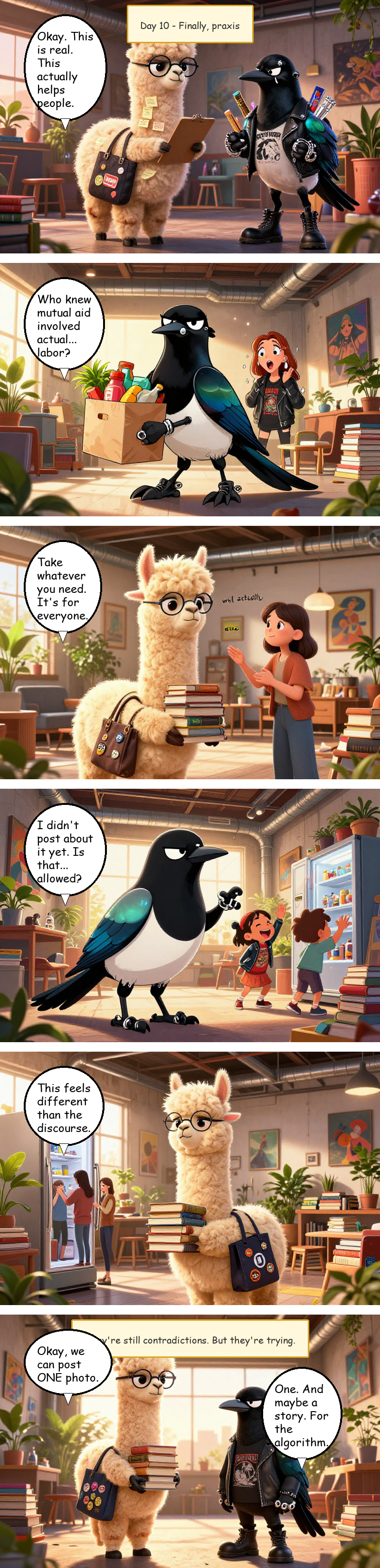 Solidarity House - Day 10: The Community Fridge