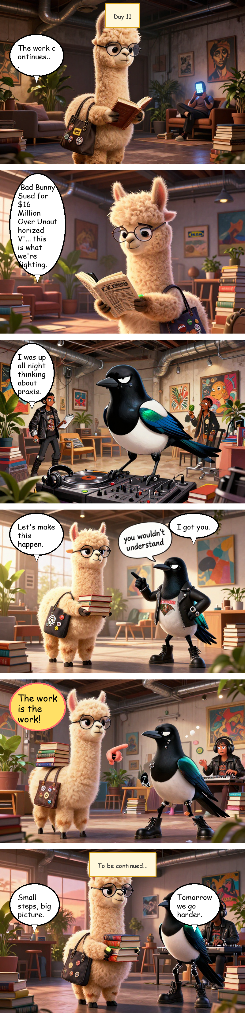 Solidarity House - Day 11: Day 11: The Feed