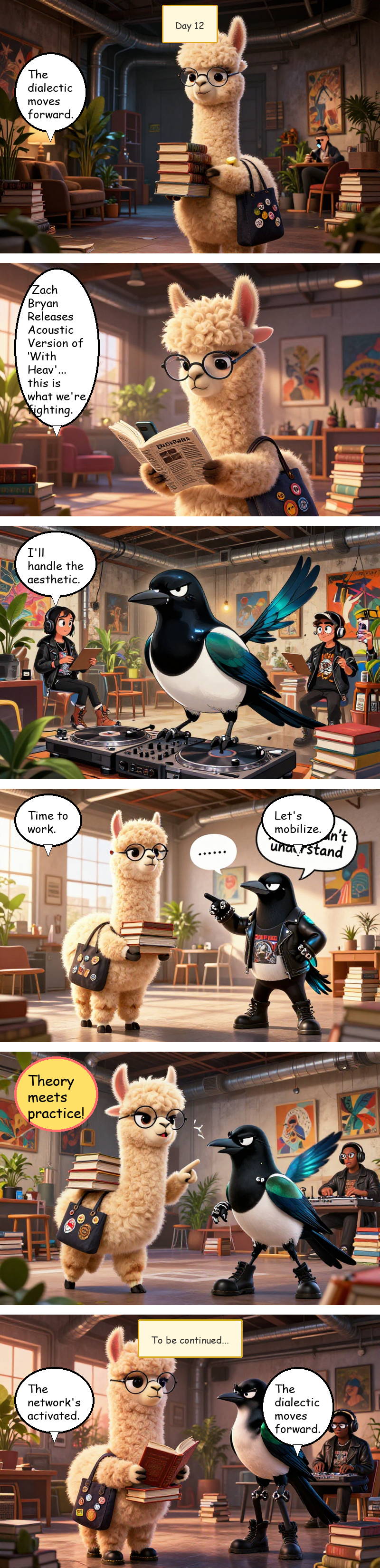 Solidarity House - Day 12: Day 12: The Feed