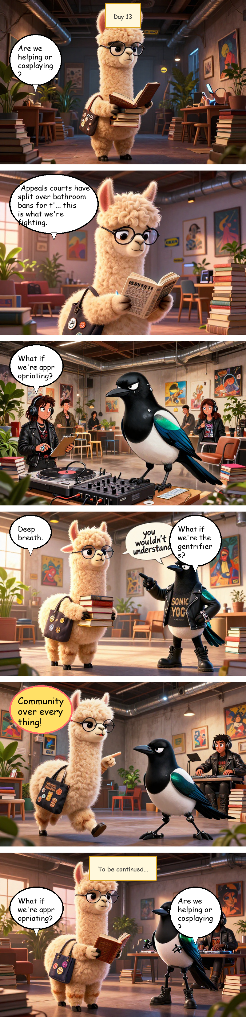 Solidarity House - Day 13: Day 13: The Feed