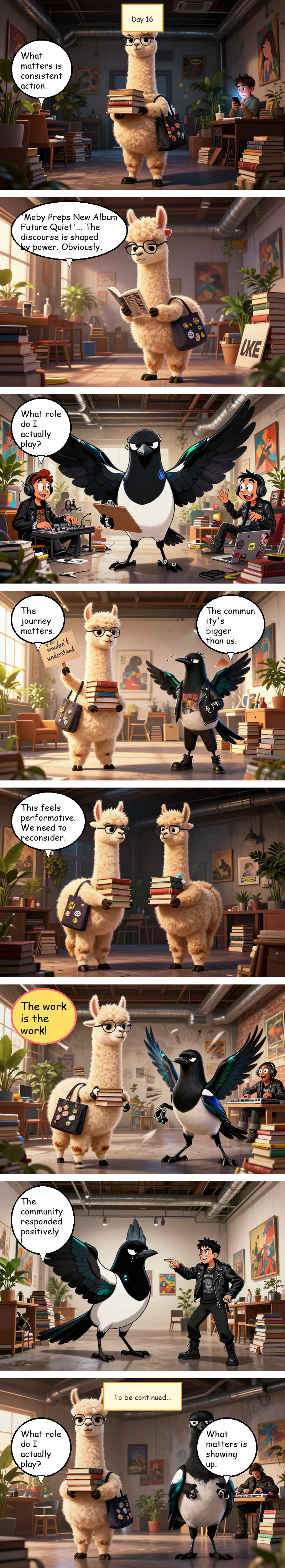 Solidarity House - Day 16: Day 16: The Feed