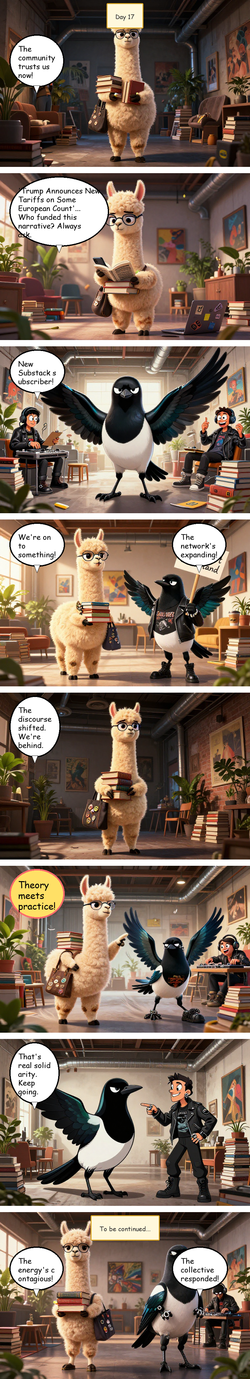 Solidarity House - Day 17: Day 17: Reading Group